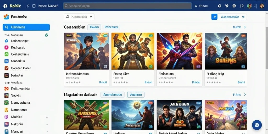 samurai555 - Tangkapan layar ini menunjukkan karakter samurai yang kuat dan berani.